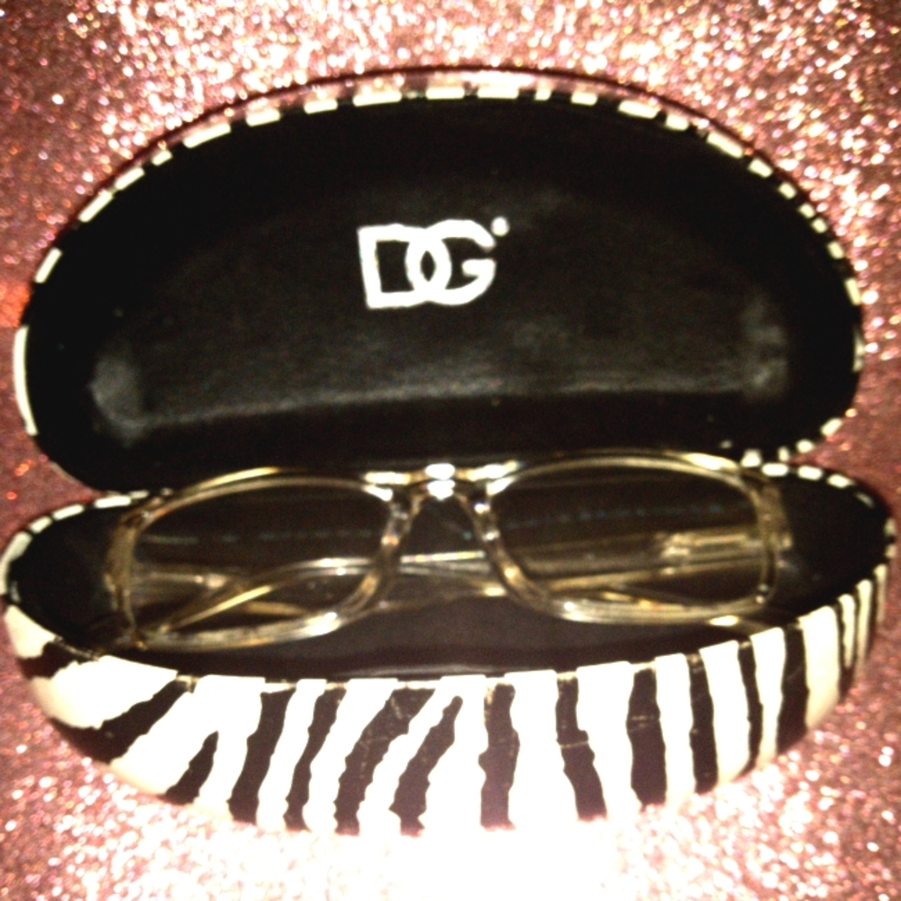 Dolce and Gabbana eyeglass hard case